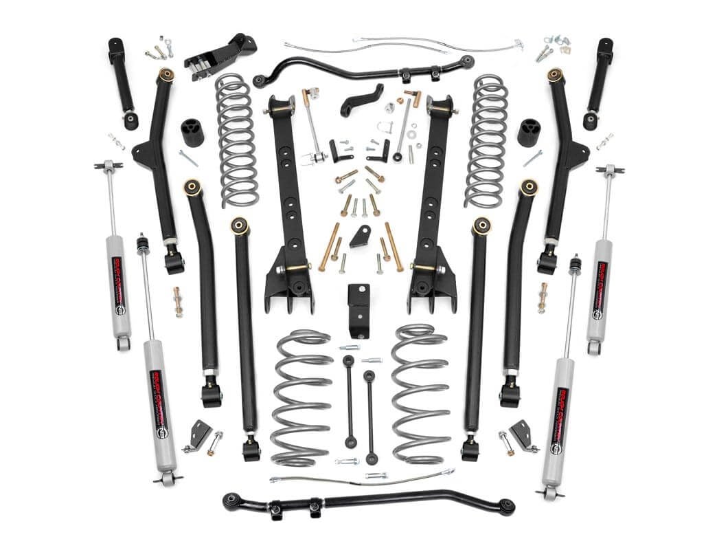 6 Inch Lift Kit | Long Arm | Jeep Wrangler Unlimited 4WD (2004-2006)