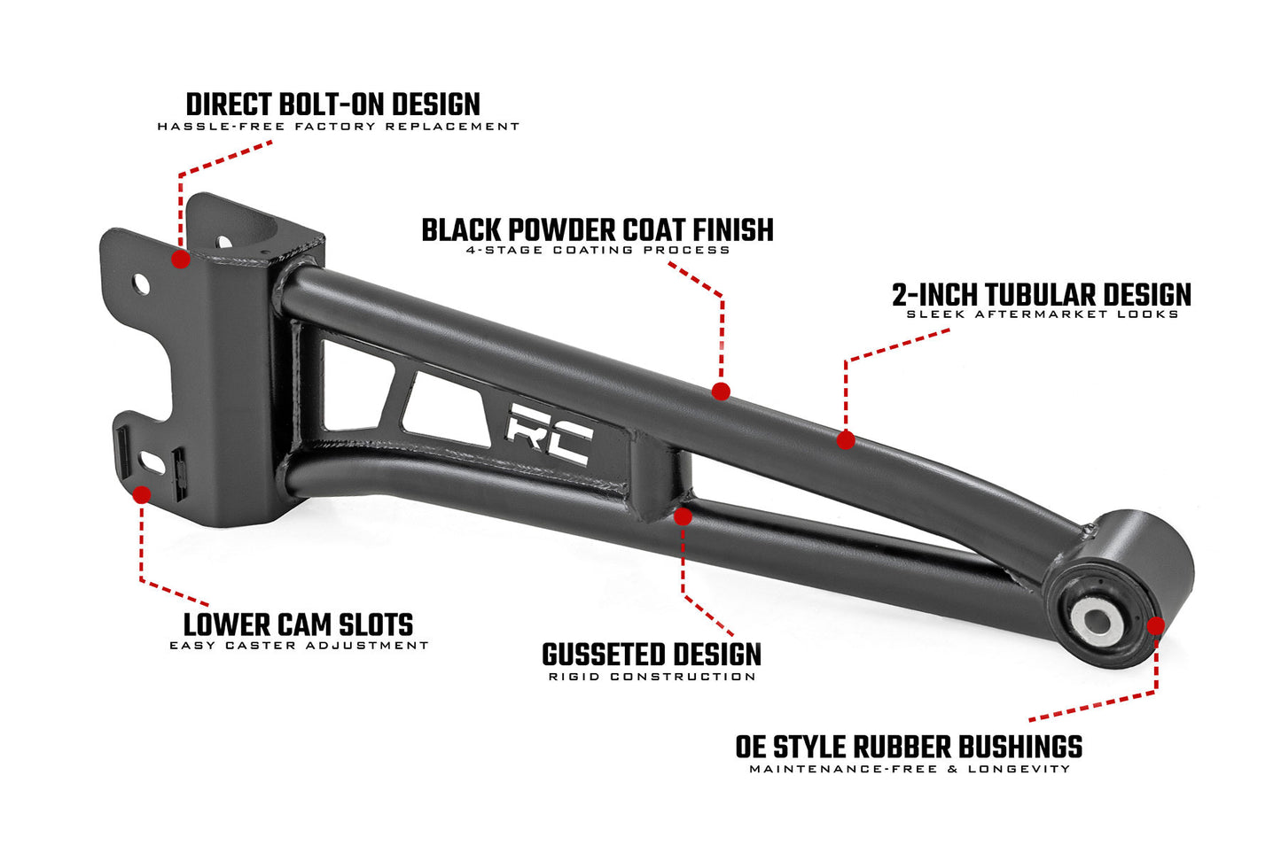 Radius Arm Upgrade | Ford F-250/F-350 Super Duty 4WD (2023-2026)