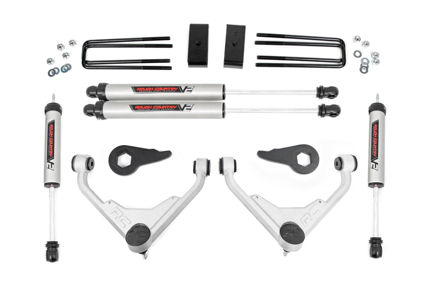 3 Inch Lift Kit | FT Code | V2 | Chevy/GMC Sierra/Silverado 2500 HD Suburban/Yukon XL 2500 (01-10)