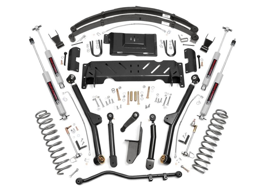 6.5 Inch Lift Kit | Long Arm | NP242 | Jeep Cherokee XJ 4WD (1984-2001)