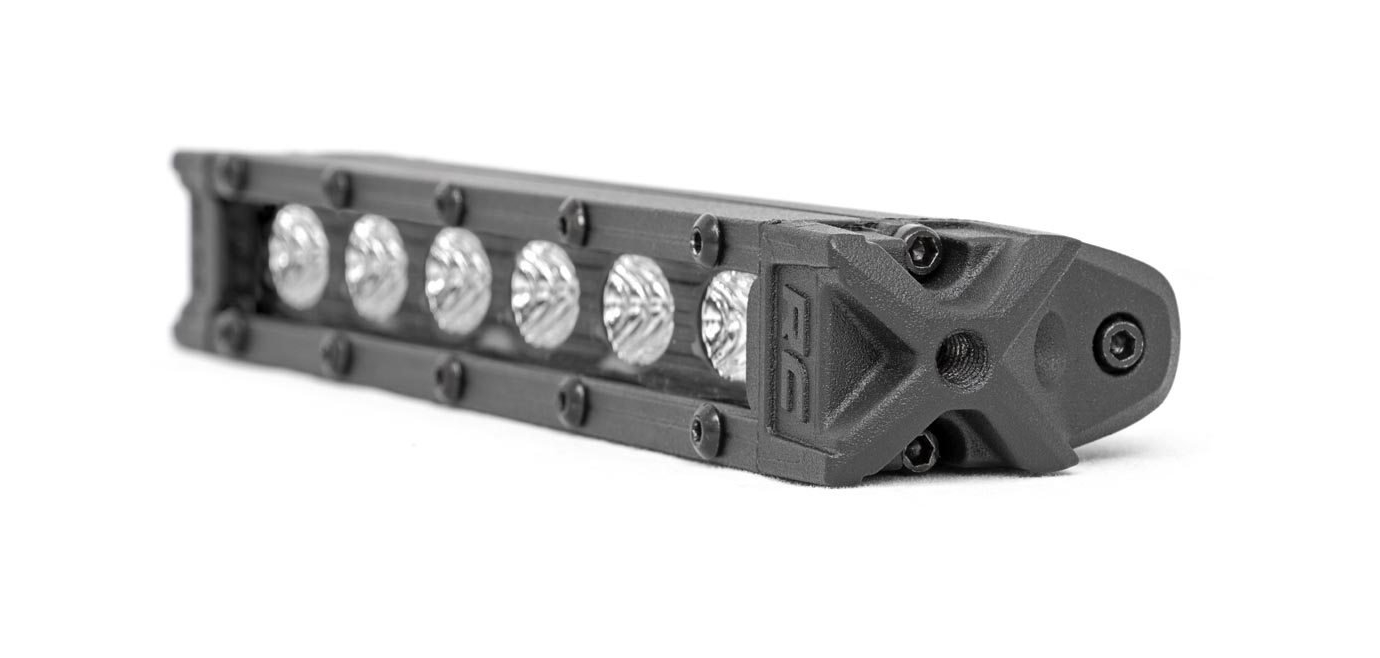 6-INCH SLIMLINE CREE LED LIGHT BARS  (Black Series Pair)